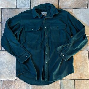 Teal Button-Up Shirt